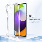 Husă Samsung Galaxy A52 / A52 5G, antișoc, transparent