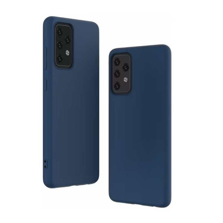 Husă Samsung Galaxy A52 / A52 5G, mată, albastru închis