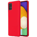 Husă Samsung Galaxy A52 / A52 5G, silicon, roșu
