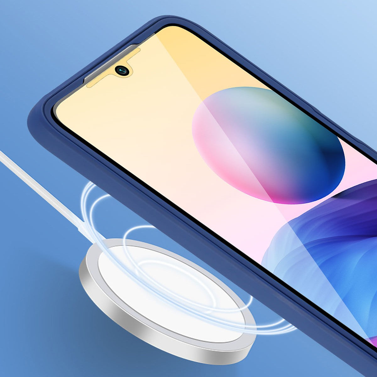 Husă Samsung Galaxy A53 5G, 360° ultra-rezistentă, albastru