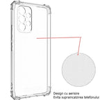 Husă Samsung Galaxy A53 5G, antișoc, transparent