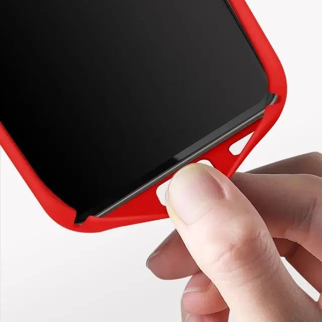 Husă Samsung Galaxy A53 5G, silicon, roșu