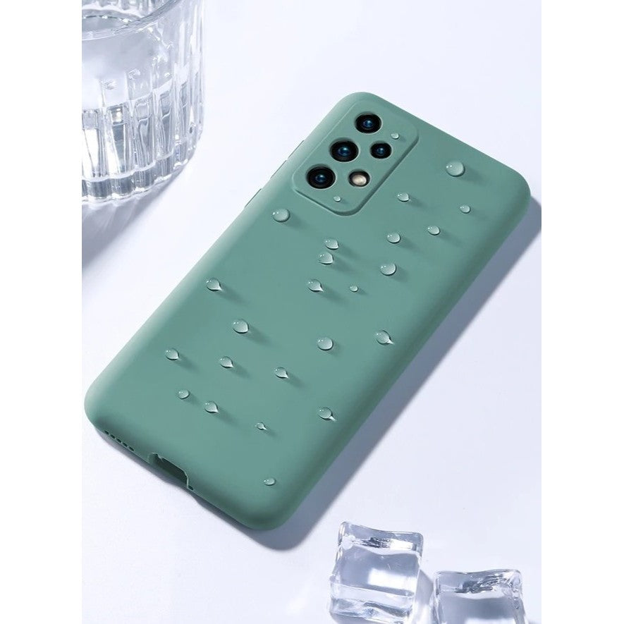 Husă Samsung Galaxy A53 5G, silicon, verde