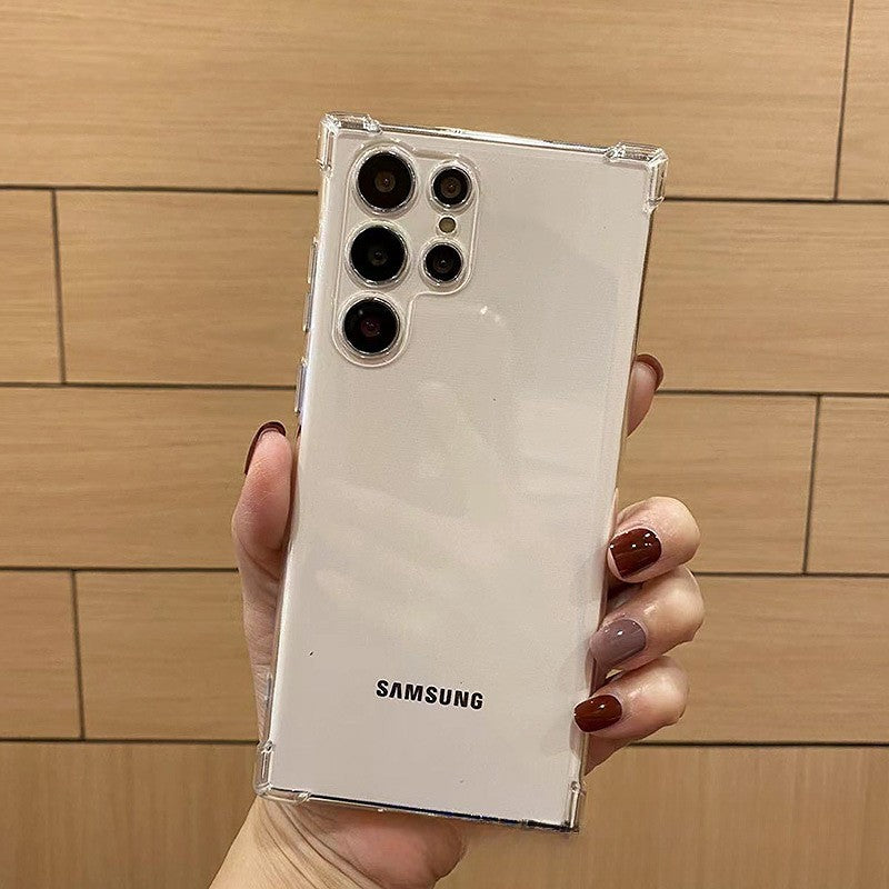 Husă Samsung Galaxy A55, antișoc, transparent