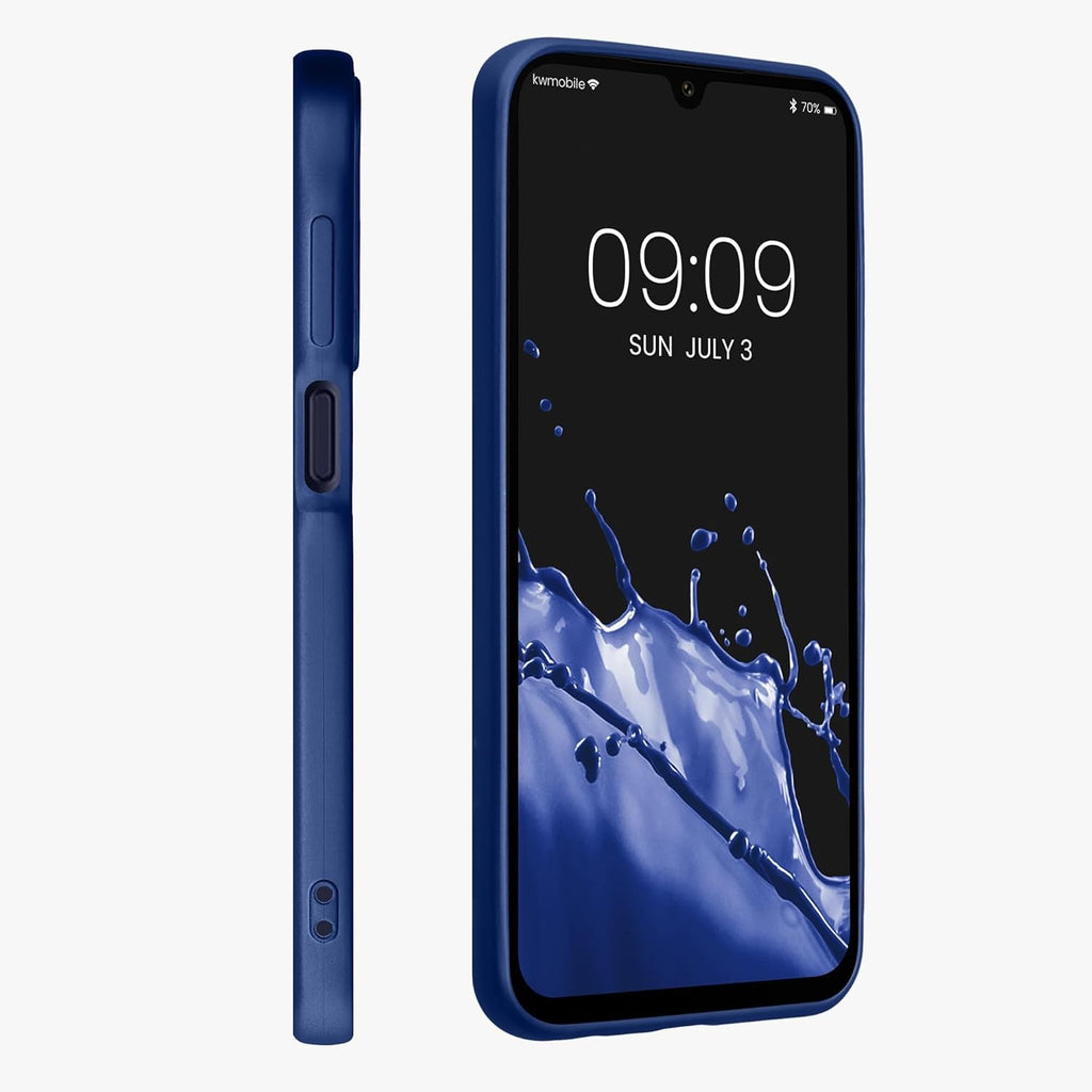 Husă Samsung Galaxy A55, mată, albastru