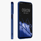 Husă Samsung Galaxy A55, mată, albastru