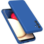 Husă Samsung Galaxy A55, silicon, albastru