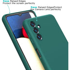 Husă Samsung Galaxy A55, silicon, verde