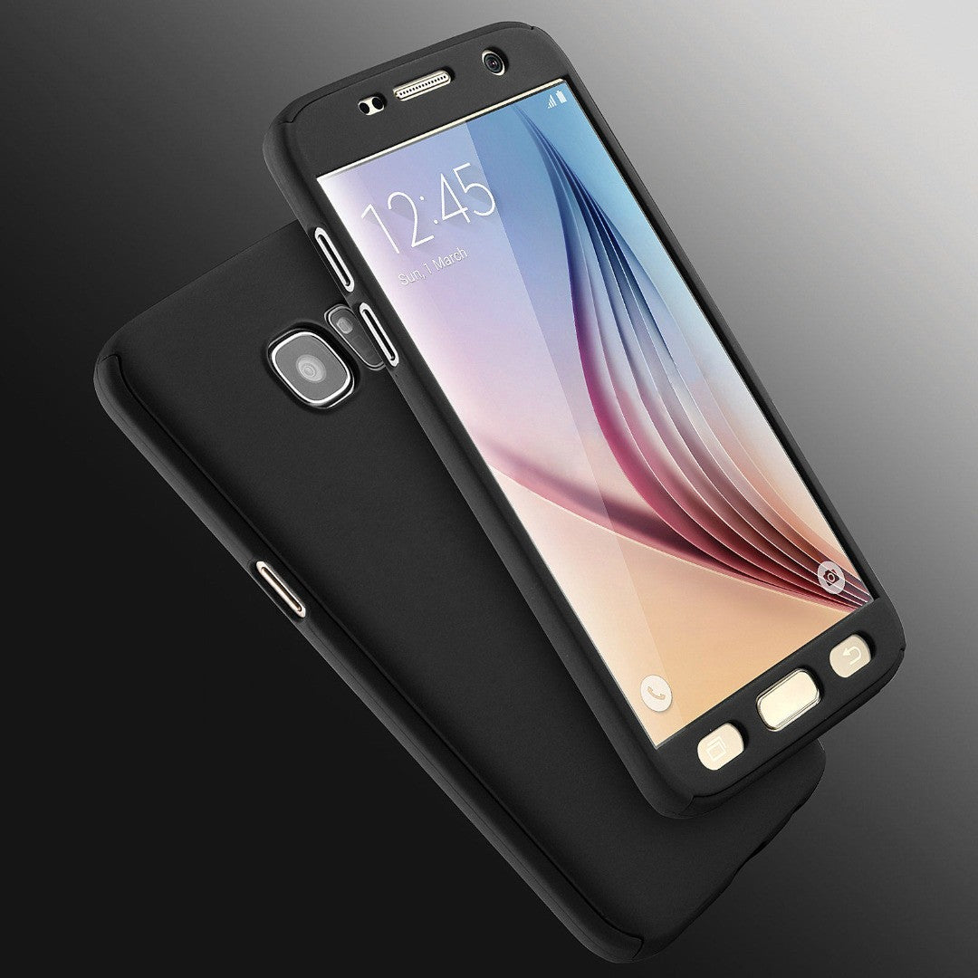 Husă Samsung Galaxy A7 2017, 360°, negru