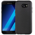 Husă Samsung Galaxy A7 2017, model carbon, negru