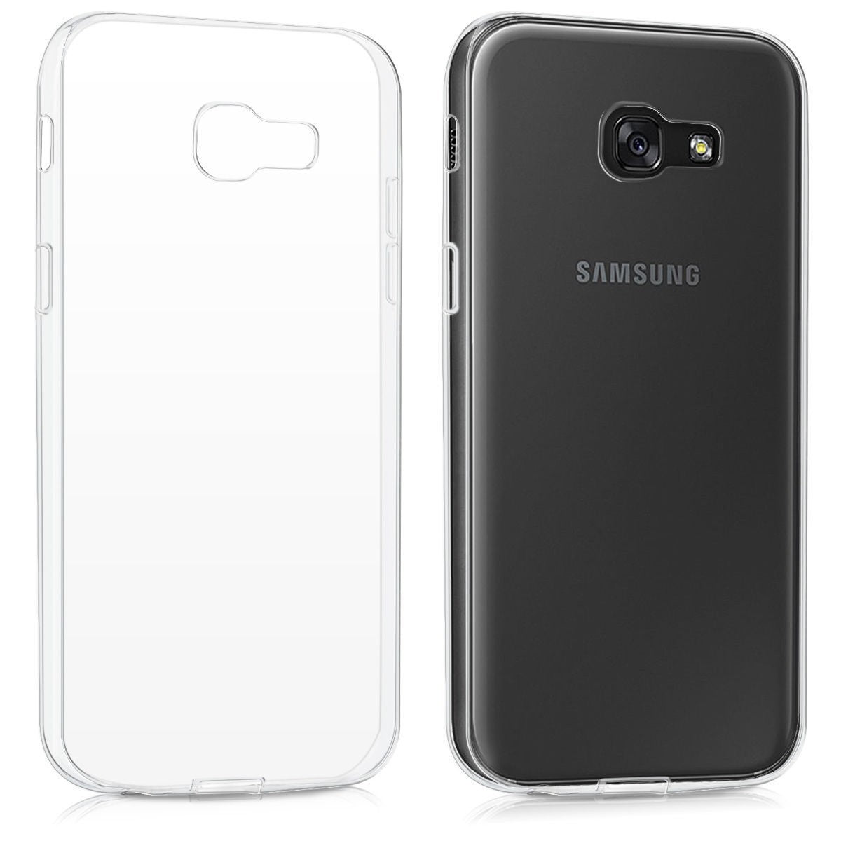 Husă Samsung Galaxy A7 2017, transparentă, ultra-subțire, transparent