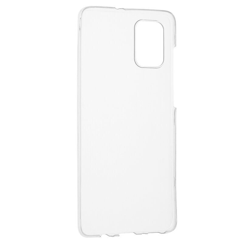 Husă Samsung Galaxy A71, 360°, din TPU transparent, transparent