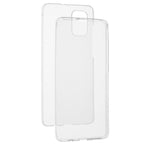 Husă Samsung Galaxy A71, 360°, din TPU transparent, transparent
