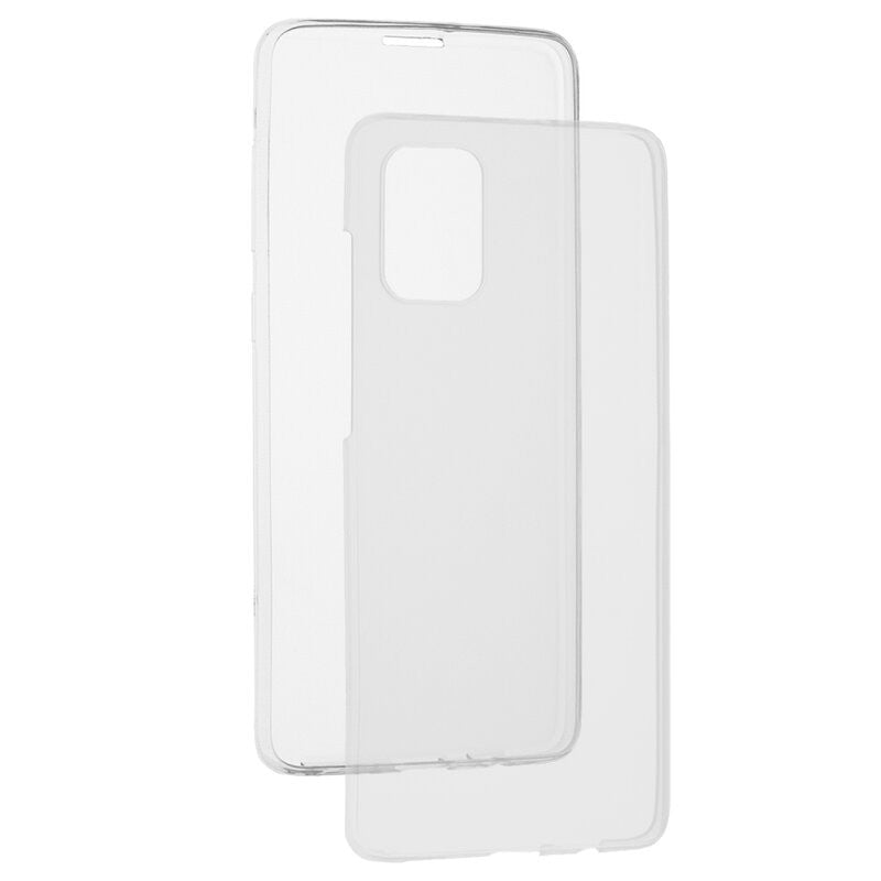 Husă Samsung Galaxy A71, 360°, din TPU transparent, transparent