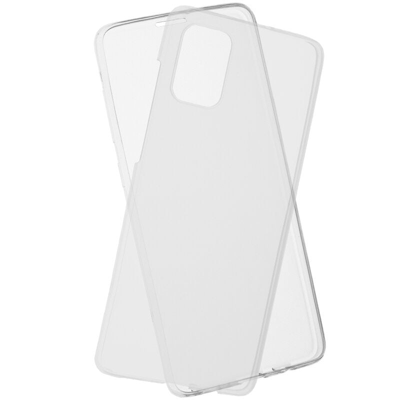 Husă Samsung Galaxy A71, 360°, din TPU transparent, transparent