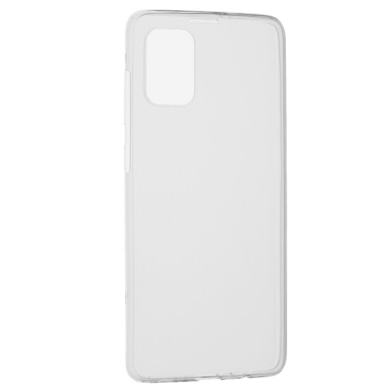 Husă Samsung Galaxy A71, 360°, din TPU transparent, transparent