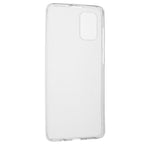 Husă Samsung Galaxy A71, 360°, din TPU transparent, transparent