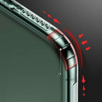 Husă Samsung Galaxy A71, cu protecție porturi, transparent
