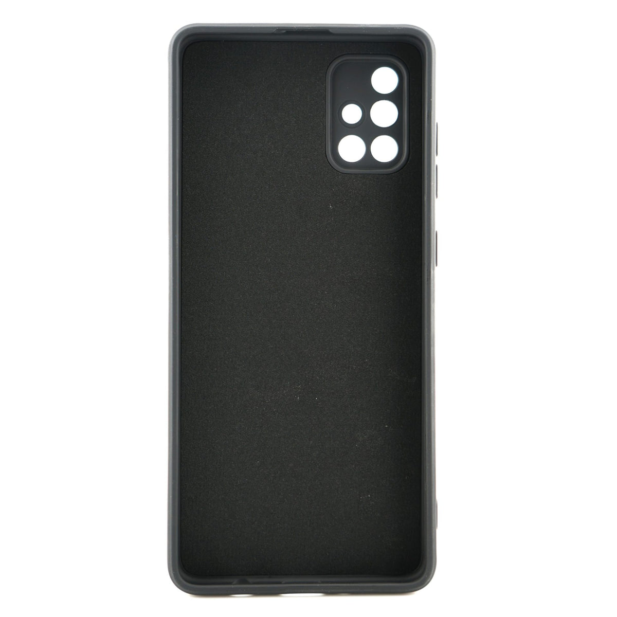 Husă Samsung Galaxy A71, mată, negru