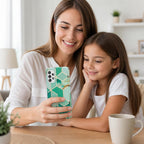 Husă Samsung Galaxy A72 / A72 5G, marmorată, verde