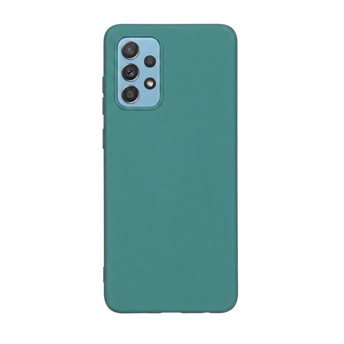 Husă Samsung Galaxy A72 / A72 5G, silicon, verde