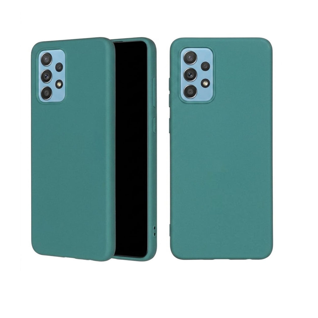 Husă Samsung Galaxy A72 / A72 5G, silicon, verde