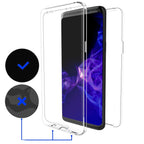 Husă Samsung Galaxy A8 2018, 360°, transparent
