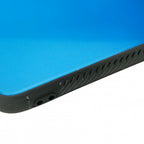 Husă Samsung Galaxy A8 2018, cu spate din sticlă în degrade, albastru