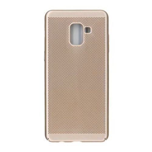 Husă Samsung Galaxy A8 2018, spate rigid, auriu