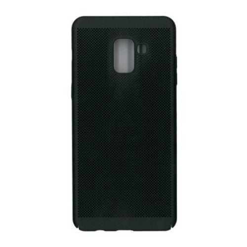 Husă Samsung Galaxy A8 2018, spate rigid, negru