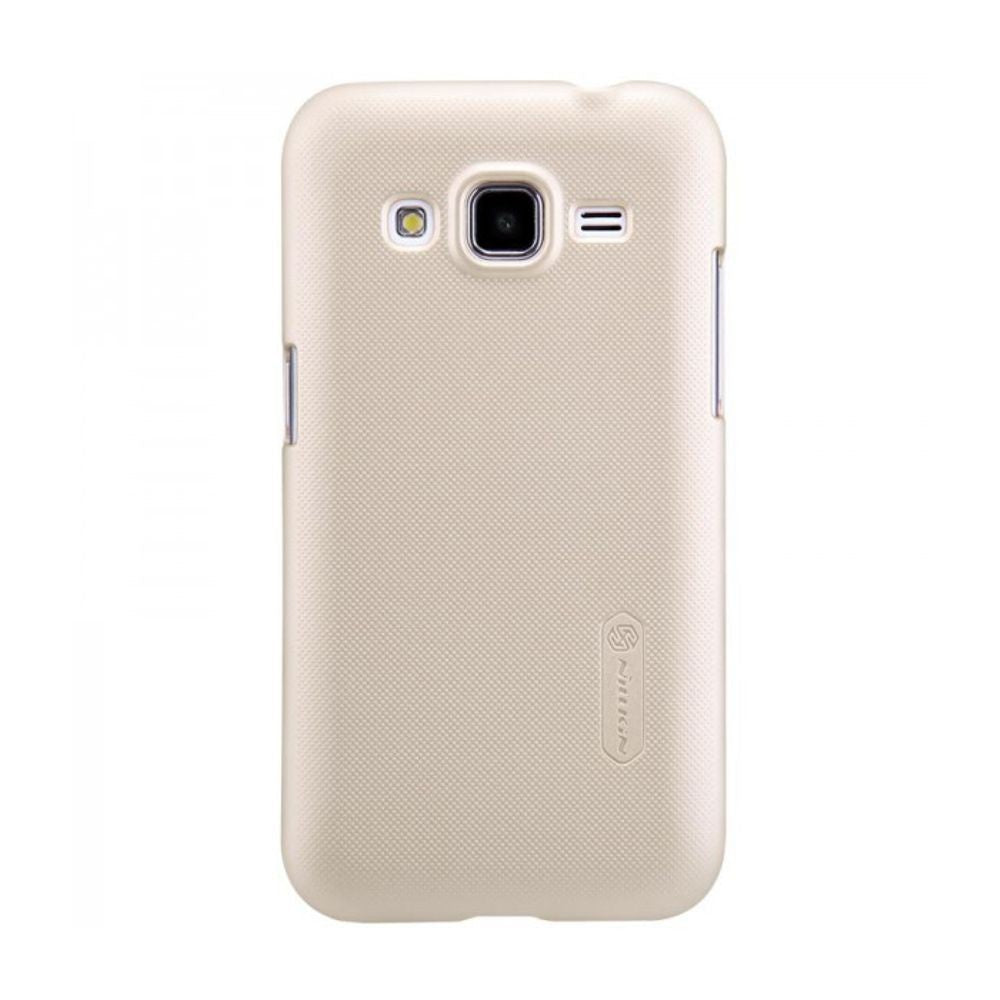 Husă Samsung Galaxy Core Prime, mată, rigidă, auriu
