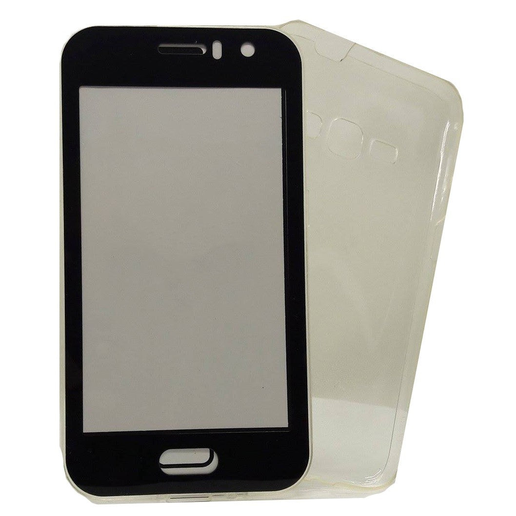 Husă Samsung Galaxy J1 2016, 360°, transparent