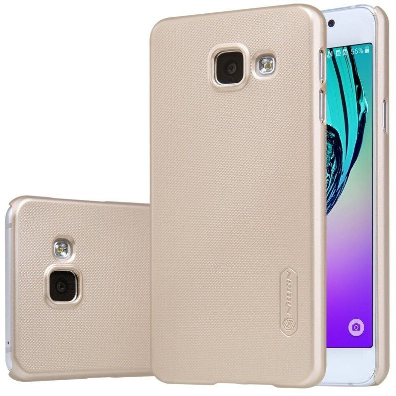 Husă Samsung Galaxy J3 2016, mată, rigidă, auriu