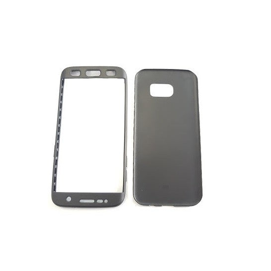 Husă Samsung Galaxy J3 2017, silicon 360°, negru
