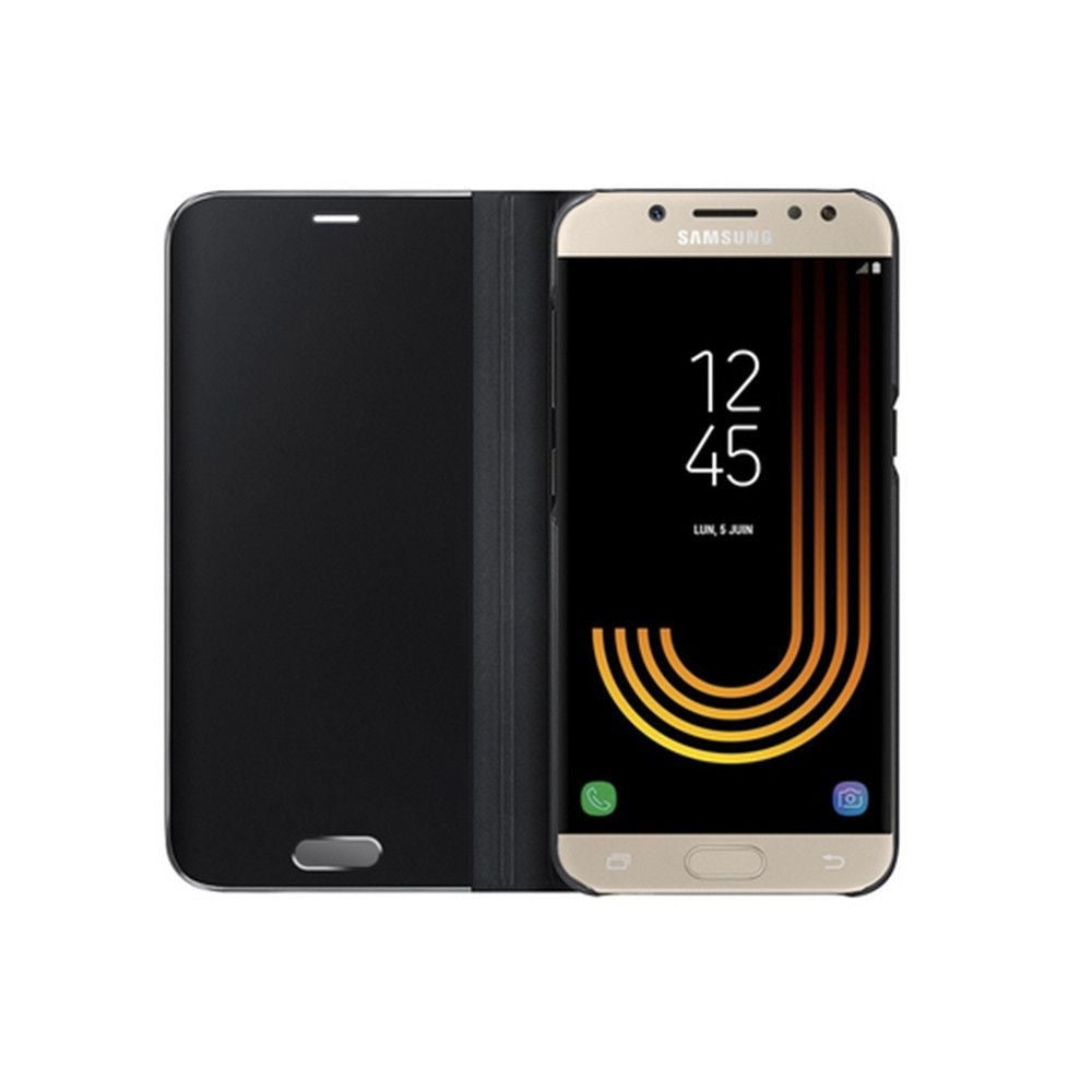 Husă Samsung Galaxy J3 2017, tip carte cu oglindă, negru