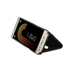 Husă Samsung Galaxy J3 2017, tip carte cu oglindă, negru