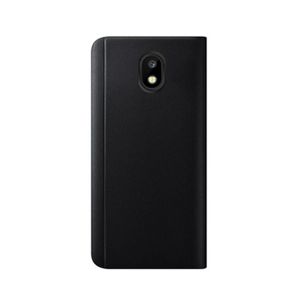 Husă Samsung Galaxy J3 2017, tip carte cu oglindă, negru
