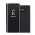 Husă Samsung Galaxy J4 Plus, tip carte cu oglindă, negru
