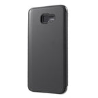 Husă Samsung Galaxy J4 Plus, tip carte cu oglindă, negru