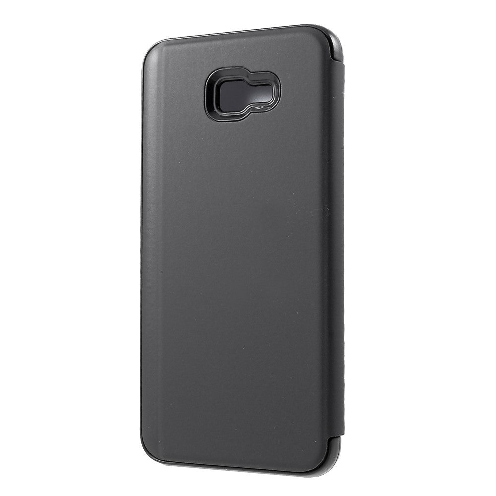 Husă Samsung Galaxy J4 Plus, tip carte cu oglindă, negru