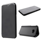 Husă Samsung Galaxy J4 Plus, tip carte cu oglindă, negru