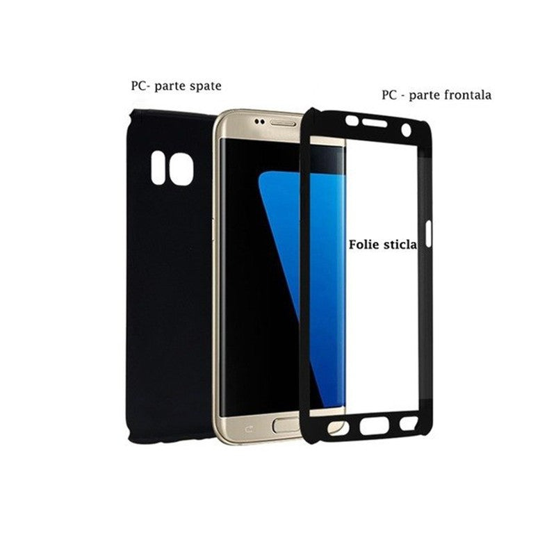 Husă Samsung Galaxy J5 2017, 360°, negru