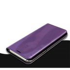 Husă Samsung Galaxy J5 2017, tip carte cu oglindă, violet