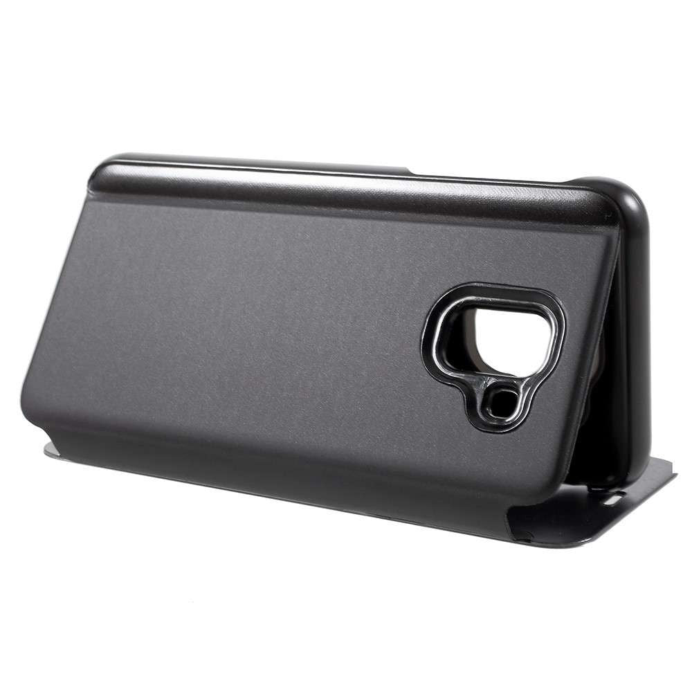 Husă Samsung Galaxy J6 Plus, tip carte cu oglindă, negru