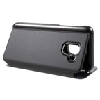 Husă Samsung Galaxy J6 Plus, tip carte cu oglindă, negru