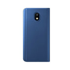 Husă Samsung Galaxy J7 2017, tip carte cu oglindă, albastru