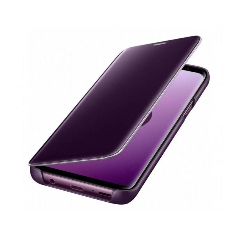 Husă Samsung Galaxy J7 2017, tip carte cu oglindă, violet