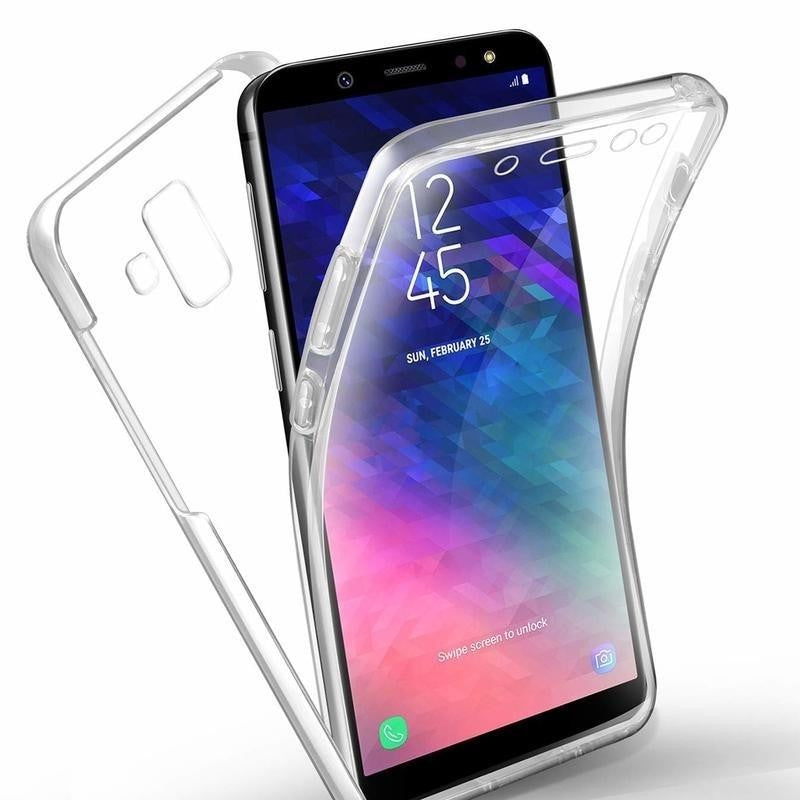 Husă Samsung Galaxy J8, 360°, transparent