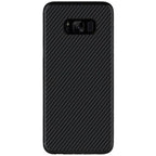 Husă Samsung Galaxy Note 8, model carbon, din fibră sintetică, negru