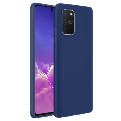 Husă Samsung Galaxy S10 Lite, mată, albastru închis